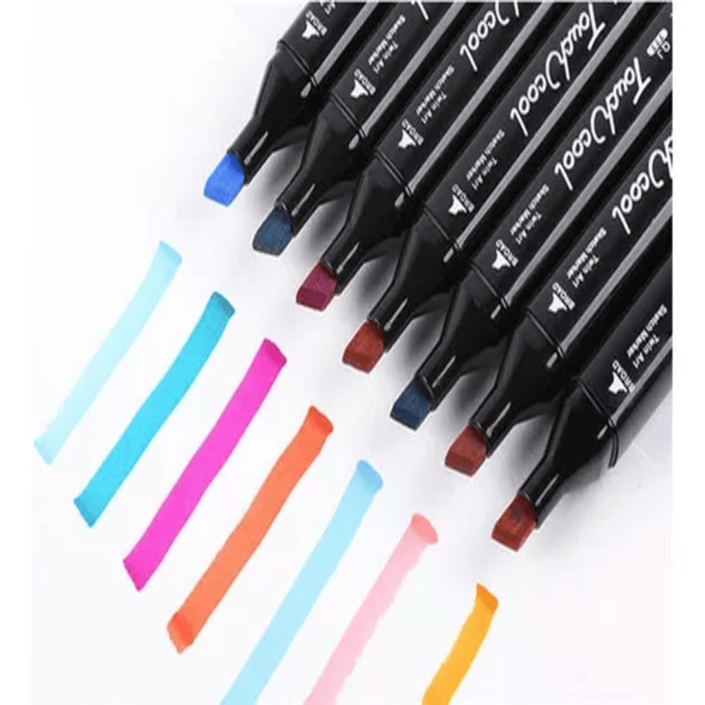 MARCADORES DOBLE PUNTA X 80 UNIDADES